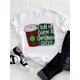thumbnail image 1 of Camisetas estampadas de manga corta para mujer, ropa de moda con estampado de estrella, árbol de acuarela, tendencia linda, Feliz Navidad, Año Nuevo, 1 of 4