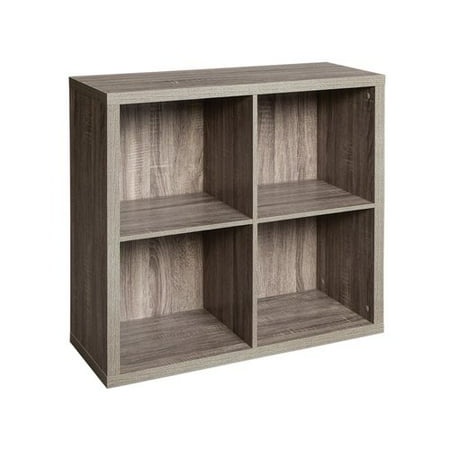 Closetmaid Decorative Storage Cube Unit Bookcase Walmart Com