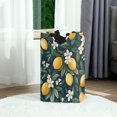 thumbnail image 6 of Yayeee Freestanding Laundry Hamper with Handle Collapsible Large Storage Basket for Clothes, Floral Lemons, 6 of 7