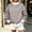 Brown plus size fall tops for women a1, variant on BRELIL Women Plus Size Fall Striped Long Sleeve Pullover Crew Neck Casual Loose Blouse Autumn Outfit Tee Shirt, Brown XL