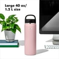 thumbnail image 6 of OXO Strive 40 oz. Insulated Water Bottle with Handled Lid - Rose Quartz, 6 of 9