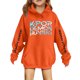 thumbnail image 3 of Moonsky Sudadera con capucha y cordón HUNTRX, estampado de grupo de chicas coreanas, jersey corto, suave y cómodo, top de manga larga para primavera y otoño. Naranja 150, 3 of 3
