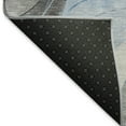 thumbnail image 5 of Addison Rugs Mayfield Premium Machine Washable Transitional Swirls Sky Rectangle Rug, 10' X 14' Machine Washable Transitional Swirls Sky Oversized Sherpa Throw Blanket, 5 of 7