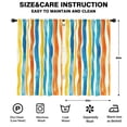 thumbnail image 2 of Blackout Kids Curtains,Colorful and Grey Abstract Art Artwork Childrens Insulated Curtains Set Of 2,Bedroom Essentials,Toddler Room Decor 52x84in(132x213cm), 2 of 4