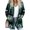 Green, variant on Women's Open Front Cardigan Fall Cable Knit Christmas Long Sleeve Sweaters Chunky Cardigan Wrap