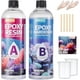 thumbnail image 1 of Kit de resina epoxi Pnente, 960 ml, autonivelante, protector UV de 5 años, 1 of 9
