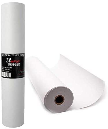 250 Sheets 6 x 6 Butcher Paper White Disposable Wrapping or Smoking Meat 