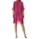 thumbnail image 5 of SAYOO Vestido de Mujer, Cuello en V, Sólido, con Volantes, Suelto, de Verano, Casual, Vestido de Playa SAYOO Sexy, 5 of 9