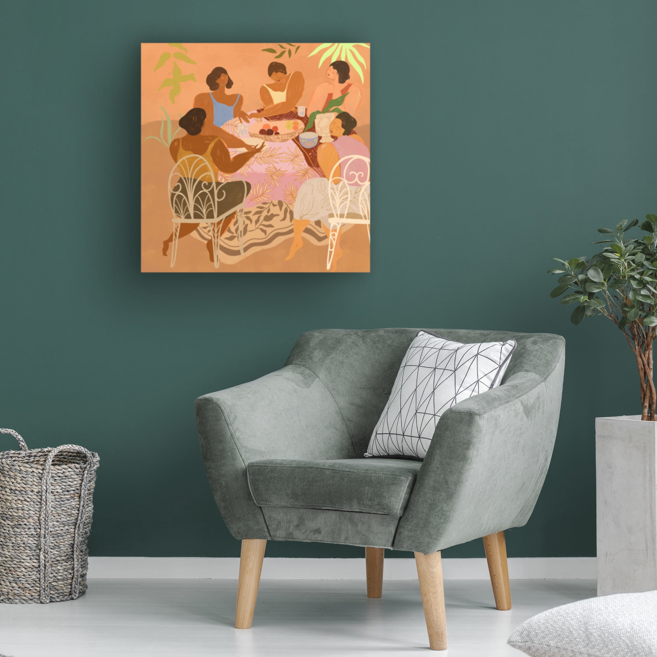 Trademark Fine Art Arty Guava We Meet Again Canvas Wall Art