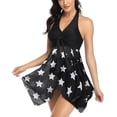 thumbnail image 2 of Trajes de baño sexys para mujer, tankini de malla de dos piezas, traje de baño ligero de secado rápido con pantalones cortos, 2 of 3