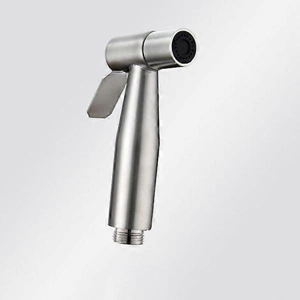 304 Stainless Steel Spray Gun, Toilet Spray Gun, Pressure Flushing (Silver)