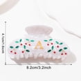thumbnail image 5 of Weflink Modern Dark Clamps With Letter K For Teen Girls Permanent Acrylic Hairpins Birthday Christmas Gift Accessories, 5 of 6