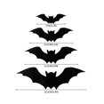 thumbnail image 3 of 16 Pcs Glow in The Dark Bats Halloween Wall Decor 3D Bat Decorations for Halloween Indoor Outdoor Window Party Supplies for Haunted House Home Decor, 3 of 6