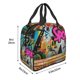thumbnail image 3 of Balery Graffiti Lamp Urban Scene Bolsa de Almuerzo Aislada – Caja de Almuerzo con Papel de Aluminio Grueso, Mantiene la Comida Fresca por 4 Horas, 3 of 8