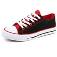 thumbnail image 1 of Zapatillas de lona de moda para mujer, lindas zapatillas bajas, cómodas zapatillas de lona para caminar para dama, 1 of 5