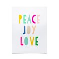thumbnail image 1 of Society6 Hello Sayang Peace Joy Love Poster, 1 of 3