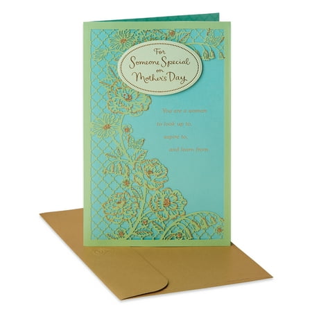 American Greetings Someone Special Mother's Day Card with Glitter