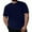 Dark Blue, variant on Mgmyaa Big and Tall Mens T-Shirts Pullover Crew Neck Short Sleeve Classic T-Shirt Summer Plus Size Tops