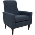 thumbnail image 2 of Edward Arm Chair - Navy Blue, 2 of 6