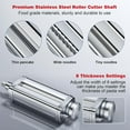 thumbnail image 5 of Pasta Maker Spaghetti Cutter Attachments, Pasta Sheet Accessories, for KitchenAid Stand Mixers (1,Spaghetti Cutter), 5 of 7