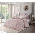 thumbnail image 2 of Posh Living Fahad 8pc King/California King Comforter Set Blush, 2 of 7