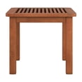 thumbnail image 6 of Home Square Wood Outdoor Side Table in Natural Finish - Set of 2, 6 of 8