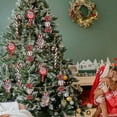 thumbnail image 4 of 6pcs Lollipop Candy Cane Pendant Xmas Tree Hanging Ball Ornaments Decorations For Home 2024 New Year Gift, 4 of 5