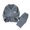 Grey, variant on TBWNWG Girls Sleepwear & Robes Kids Long Sleeve Button Down Pajamas Set for Winter Comfort Loungewear,Sizes 3-4 Years
