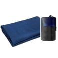 thumbnail image 4 of 4X Microfiber Sleeping Bag Liner Travel Bed Sack Lightweight Sleep Bag Liners 36X87 Inch,4 x Sleeping Bag Liner,Navy, 4 of 9