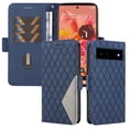 thumbnail image 1 of Compatible with Google Pixel 6 PU Leather Wallet Case with Card Holder Magnetic Closure Cover, 1 of 5