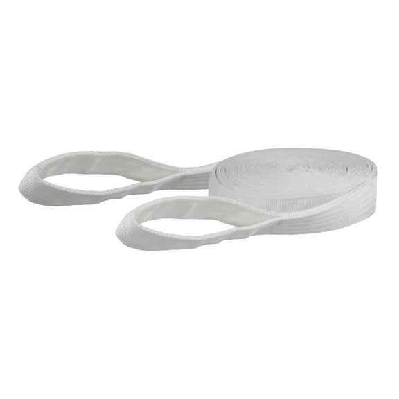 CURT 83066 30-Foot Yellow Nylon Recovery Tow Strap, 18,000 lbs Break Strength