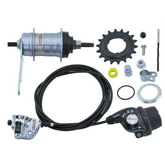 3 Speed Hub Coaster Shimano SG-3C41 36h Chrome.