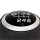 thumbnail image 1 of Car 6 Speed Gear Shift Head Silver Ring Ergonomic Wear Resistant Replacement for Subaru Red Top, 1 of 3