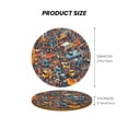 thumbnail image 3 of Multi-Shape Mdf Cork Coaster 4 Pieces Of Anti-Slip, Anti-Wear And Anti-Fouling 3.9in Easy To Clean And Stable Structure Engineering Vehicle (2) Round Shape, 3 of 7