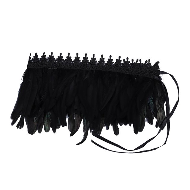 Chal de plumas, chal de plumas, capa elegante para hombros, chal de plumas para accesorios de disfraces de Halloween y cosplay