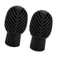 thumbnail image 2 of 2 piezas de amortiguadores para baquetas, puntas para baquetas, silenciadores, puntas para práctica de batería, percusión Negro, 2 of 9