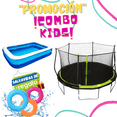 thumbnail image 1 of Trampolín Brincolín 14 Pies 4.27m con Alberca Piscina Reforzado SPORTSPOWER, 1 of 8