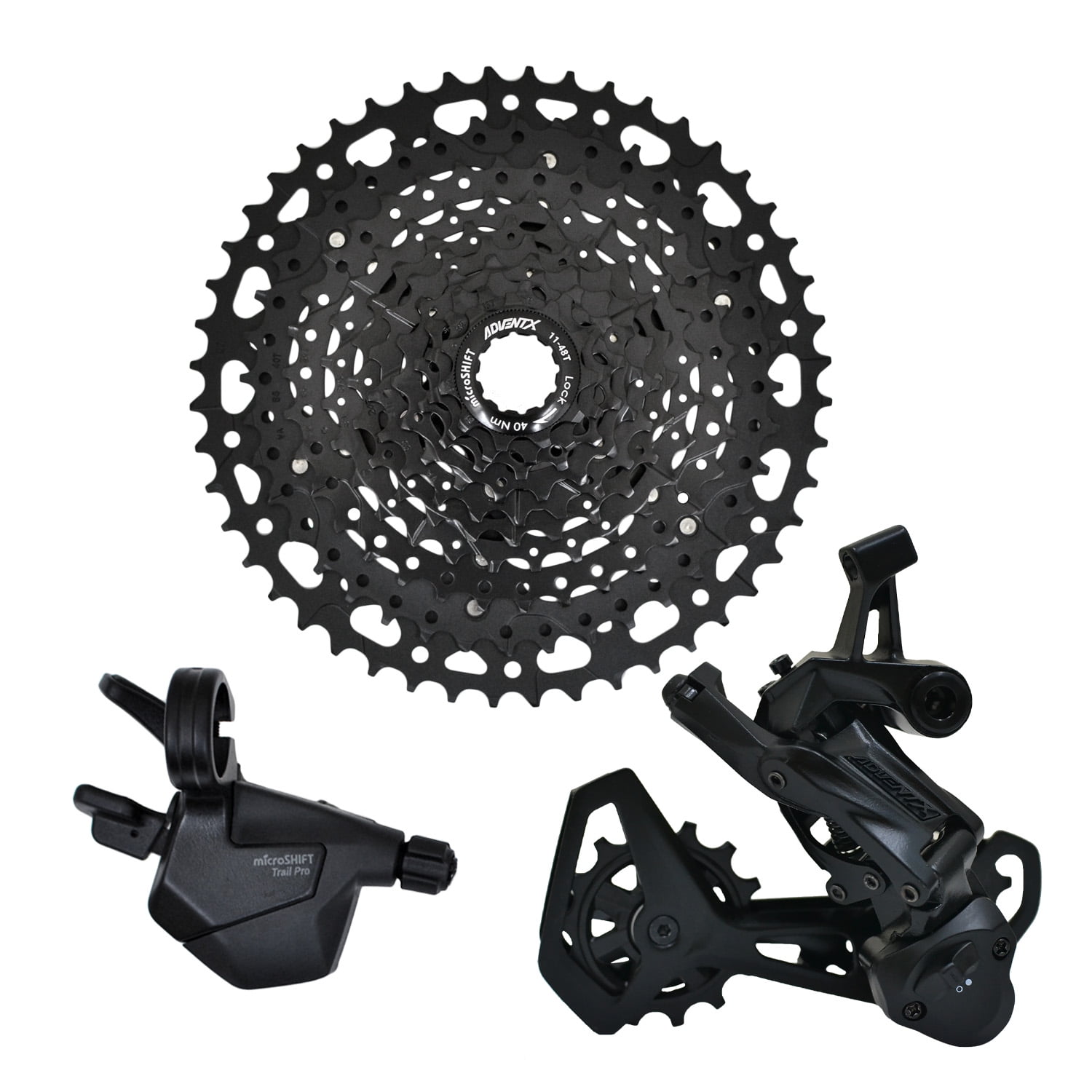 Shimano Deore XT CS-M8100 Cassette- Range: 10-45 Drivetrain Speeds 