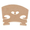 thumbnail image 3 of Puente de violín de madera maciza natural, instrumento musical DIY 1-2, 3 of 6