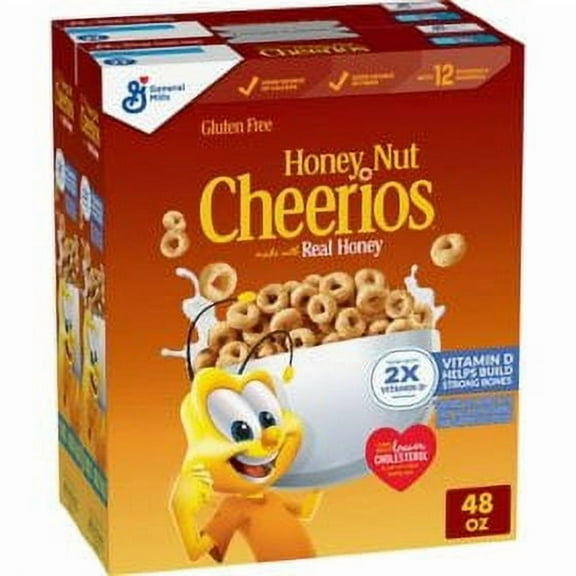 Honey Nut Cheerios, 48 oz.pack of 2