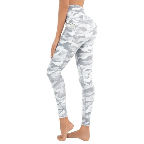LifeSky Yoga Pants for Women, High Waisted Tummy Control Workout Leggings with Pockets, 4 Way Stretching