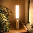 thumbnail image 1 of Fiudx Luz Nocturna con Sensor de Movimiento, Lámpara Led Recargable Por Usb, Instalación Magnética, Sensor Inteligente y Modos de Luz Constante, Portátil para Dormitorio, Pasillo, Cocina, Tamaño 3,5, 1 of 6
