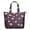 Purple Daisy Flower, variant on Lightblue Daisy Flower Green Dots Pattern Travel Tote Bags for Women Carry On,Large Weekender Bags for Women Travel,Multi Functional Duffle Bag for Work,Shopping,Sports