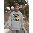 thumbnail image 2 of Monster Surfing Day Hoodie Juniors -Image by Shutterstock,  Small, 2 of 4