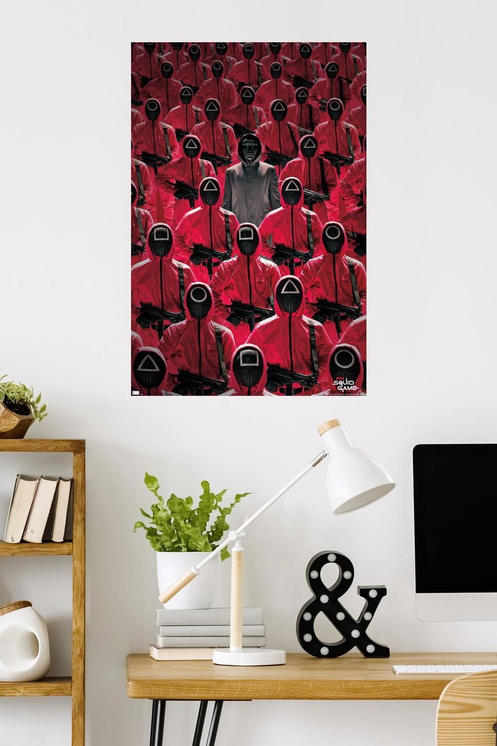 Netflix Squid Game - Key Art Wall Poster, 22.375" x 34"