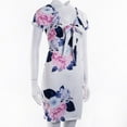 thumbnail image 3 of Women Summer Short Sleeve Bodycon Mini Dress, 3 of 5