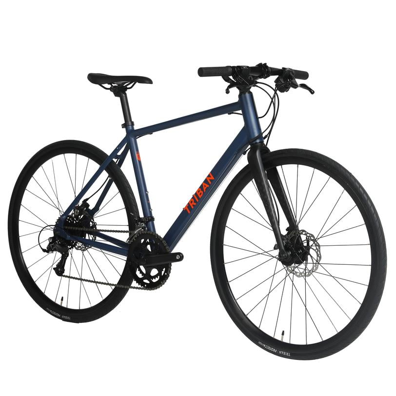 decathlon flat bar road bike