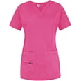 thumbnail image 2 of Adar Pro Breakthrough Plus Scrub Set For Women - Enhanced V-Neck Top & Multi Pocket Pants - 4400 - Fruit Punch - M, 2 of 7