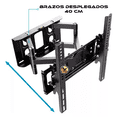 thumbnail image 3 of Soporte De Pared Con Doble Brazo Monitor Tv 32 80 Pulgadas, 3 of 4