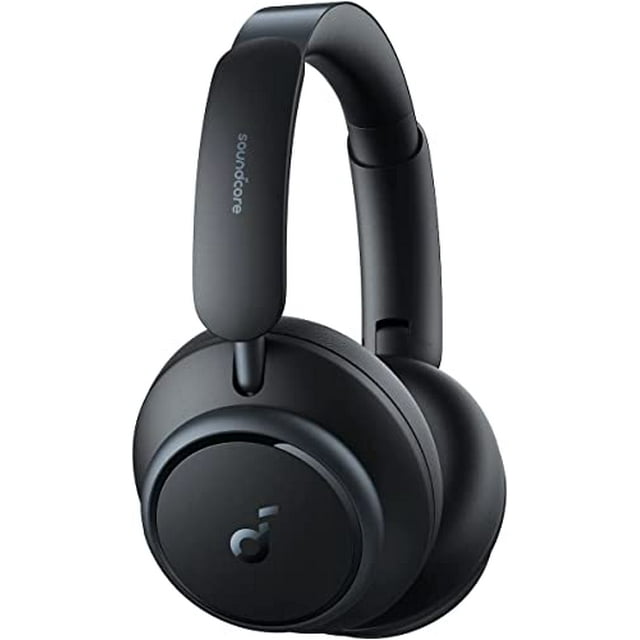 Soundcore by Anker Space Q45 Auriculares adaptativos con cancelación activa de ruido, reducen el ruido hasta en un 98%, tiempo de reproducción de 50 horas, control de aplicaciones, audio inalámbrico d